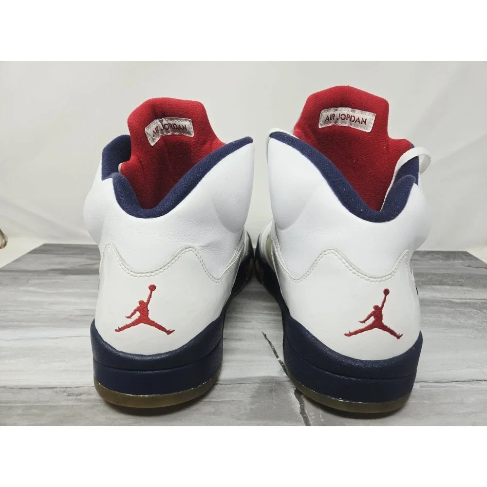 Jordan 5 Retro‎ Olympic 2011 Men's Size 13 Independence Day 136027-103 CLEAN!